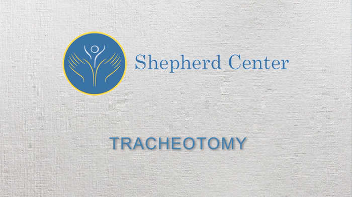 Video on tracheotomy